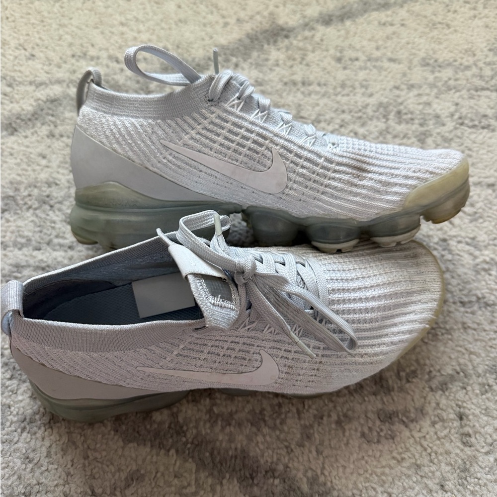 Nike Air Vapormax Sneakers Flyknit Glacier Blue Womens 8.5